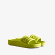 【HUNTER】女鞋-Bloom Algae輕量平板拖鞋(萊姆黃)