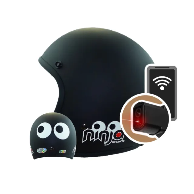 【iMini】iMiniDV X4 眼睛 H17 安全帽 行車記錄器(3/4罩式 循環錄影 陀螺儀 台灣製 安全帽)