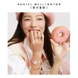 【Daniel Wellington】DW 手錶 Petite 28mm 春日花時系列真皮皮革錶-粉彩貝母錶盤(DW00100633)