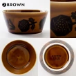 【DAIDOKORO】日本製頂級美濃燒陶瓷碗13 cm*2入(棕色湯碗/咖啡色飯碗/丼飯碗/餐碗)