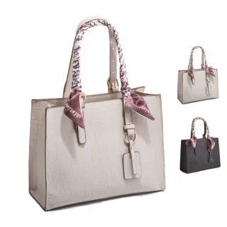 【MAISY】流行輕奢時尚單肩手提包(現+預  黑色／白色)