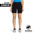 【Mammut 長毛象】Trekkers 3.0 Shorts AF W 健行防潑水短褲 黑色 女款 #1023-00483