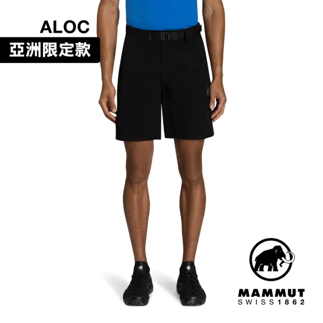 Mammut 長毛象】Trekkers 3.0 Shorts AF Men 健行防潑水短褲黑色男款