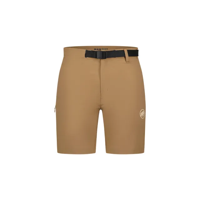 【Mammut 長毛象】Trekkers 3.0 Shorts AF W 健行防潑水短褲 深沙褐 女款 #1023-00483