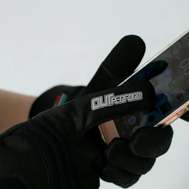 【OutPerform】防水保暖手套(雙指觸控)