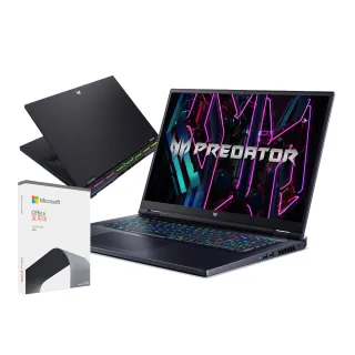 【Acer】Office 2021組★18吋i9 RTX電競筆電(Predator/PH18-71-91CF/i9-13900HX/32G/2T SSD/RTX4080/W11)