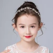 【UNICO】兒童 公主風舞蹈表演金色星星水鑽配飾髮帶/配飾(配件/婚禮/配飾)