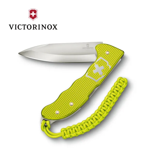 【VICTORINOX 瑞士維氏】4用2023年ALOX Hunter Pro限量金屬殼136mm(電光黃)