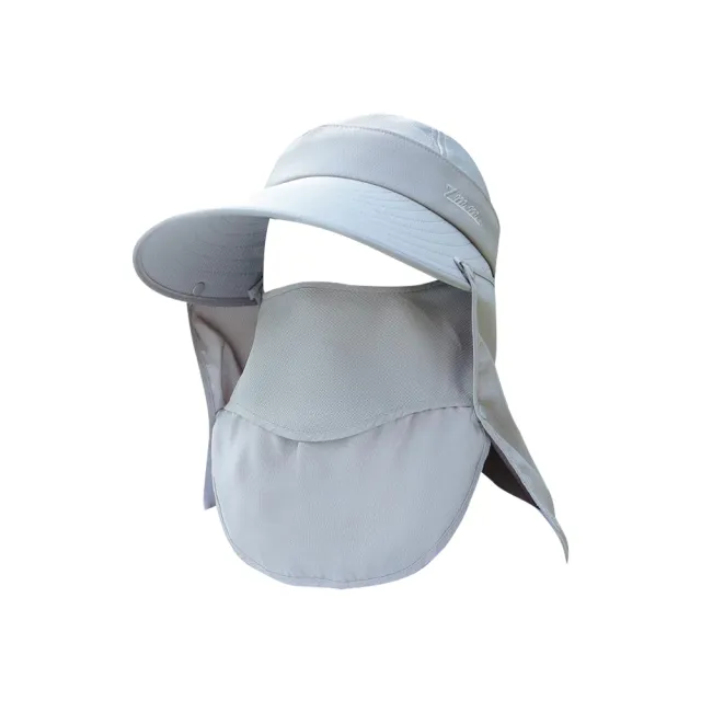 【kingkong】全方位可拆卸遮陽帽 防曬面罩(抗uv防曬遮陽帽)