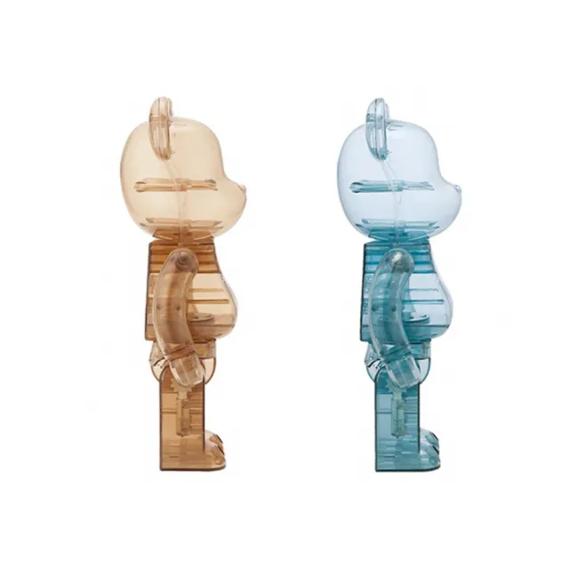 BE@RBRICK】GELATO PIQUE x BE@RBRICK BEIGE / MINT WHITE 棕色水藍