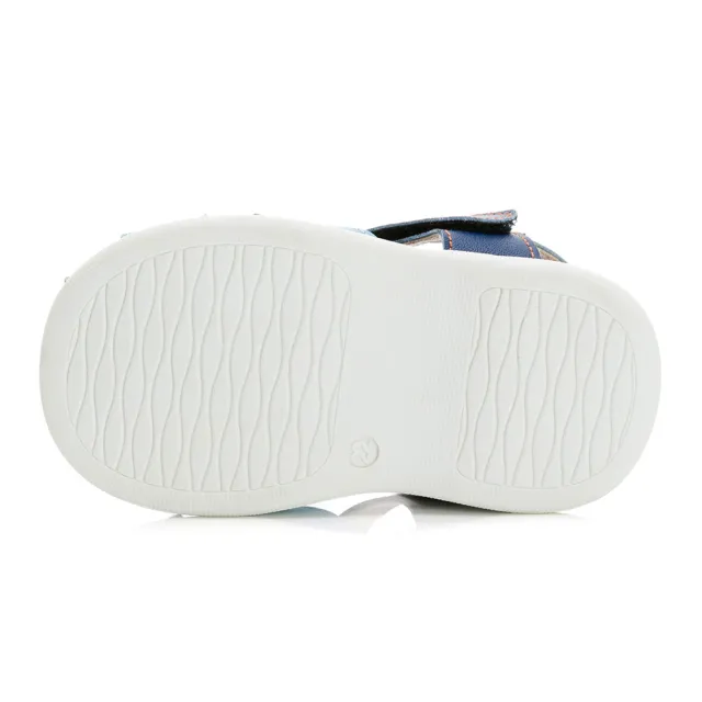 【POLI 波力】正版童鞋 波力 寶寶涼鞋/輕量 絆帶 舒適 MIT 藍(POKT34066)