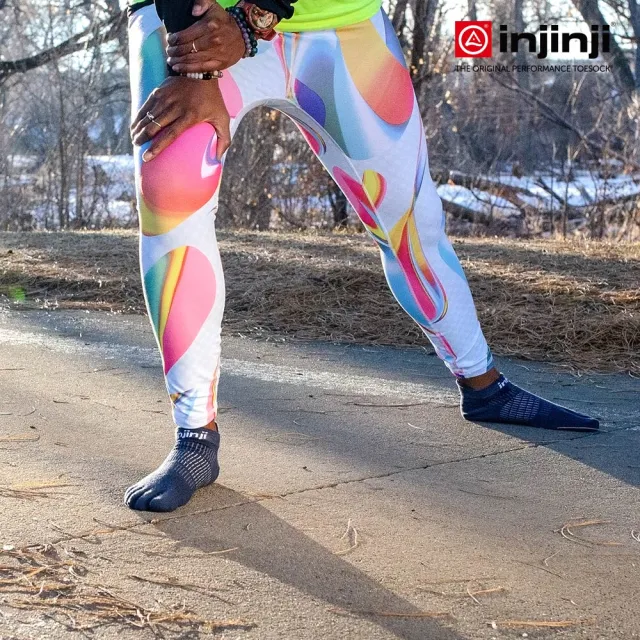 【Injinji】女 Run輕量吸排五趾隱形襪NX[海軍藍]WAA90(輕量款.五趾襪.隱形襪.慢跑襪.女襪)
