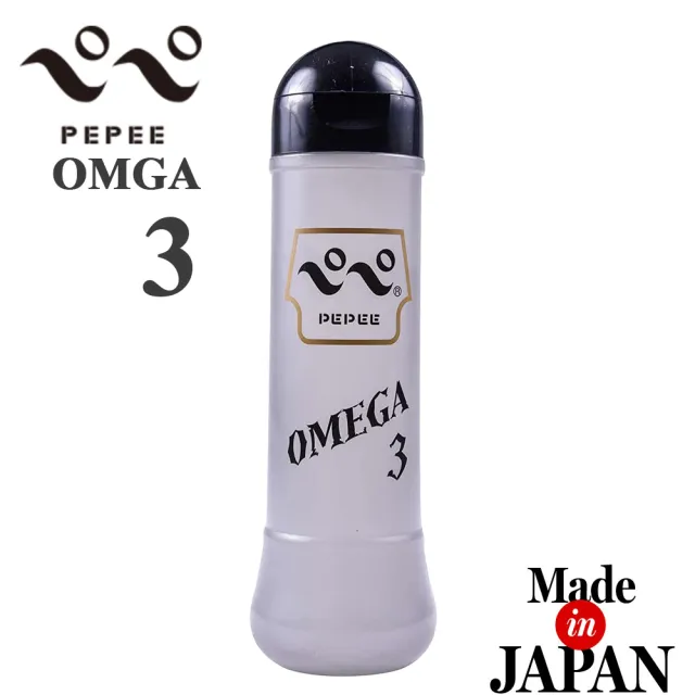 【PEPEE】猛男精神潤滑液 OMEGA 3 LOTION 1入(360ml)
