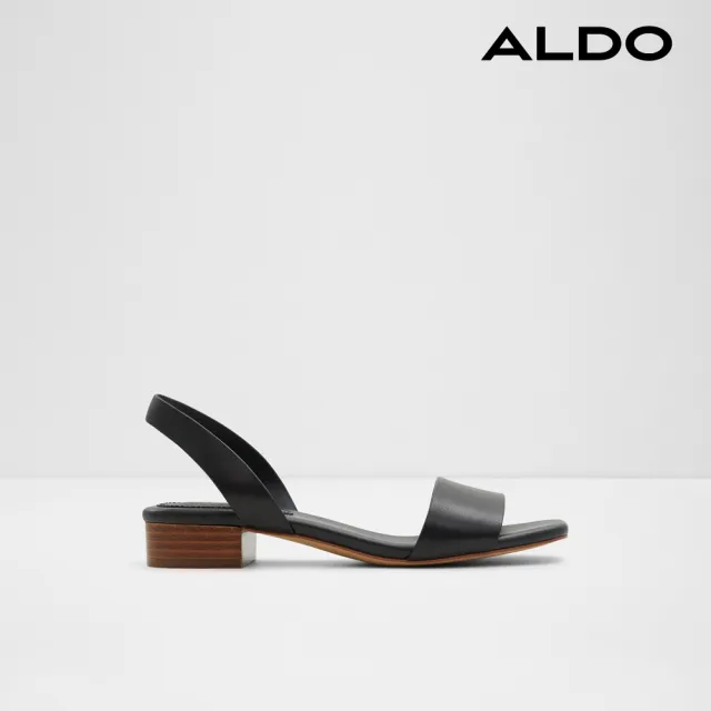 【ALDO】DORENNA-素面經典涼拖鞋-女鞋(黑色)