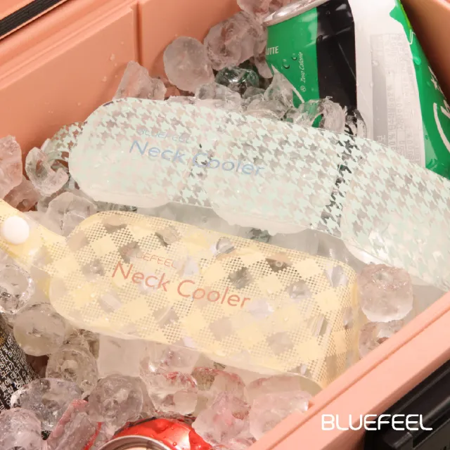 【Bluefeel】冰心涼感脖圍寬版2色可選(瞬涼18°C、舒適耐久)