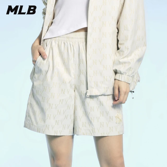 MLB 運動褲 休閒長褲 紐約洋基隊(3AWPB0541-5