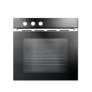 【KIDEA奇玓】Glem Gas 嵌入式60L多功能烤箱 5種功能 烹飪計時器  鈦易清 全平板玻璃門 全黑色(GFM52)