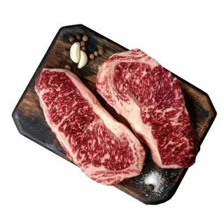 【約克街肉鋪】澳洲金牌極黑和牛排8片(200g±10%/片)
