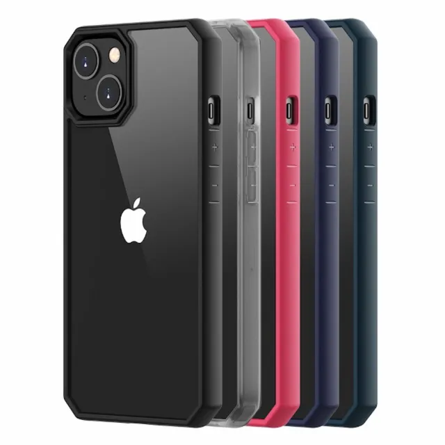 【Innowatt】Apple iPhone 13 6.1吋雙鏡頭 透明背板手機保護殼(EDGE系列)