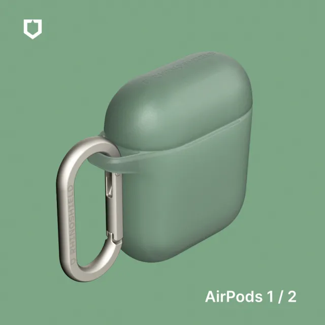 【RHINOSHIELD 犀牛盾】AirPods 第2代/第1代 無線耳機防摔保護殼(耳機保護套 獨家耐衝擊材料 原廠出貨)