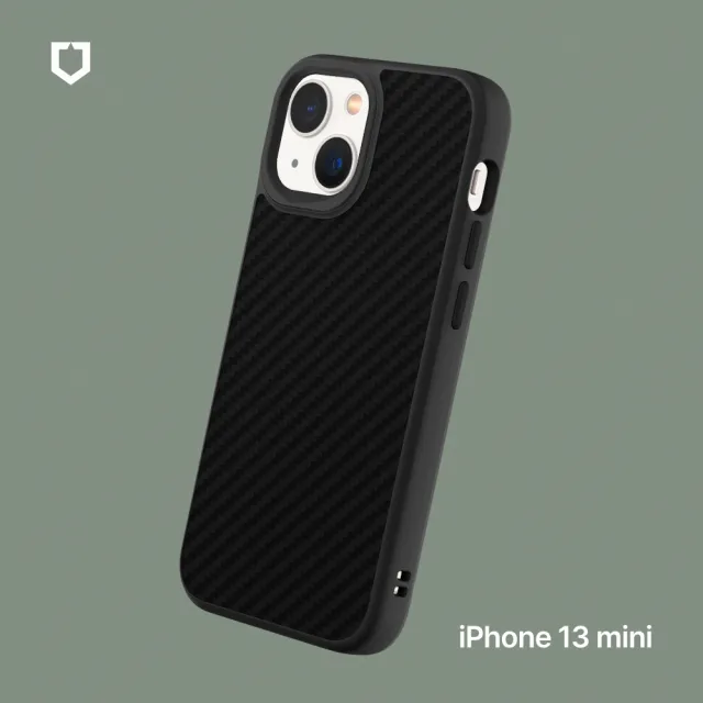 【RHINOSHIELD 犀牛盾】iPhone 13 mini/13/13 Pro/13 Pro Max SolidSuit碳纖維紋路防摔背蓋手機保護殼