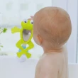 【FunFlex】以色列彎彎任意夾吊掛玩具-鏡面青蛙(床邊 推車玩具/嬰兒玩具/統感玩具)