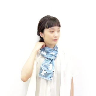 【Aube 日本】海鷗抗UV降溫涼感巾(涼感 速乾 設計)