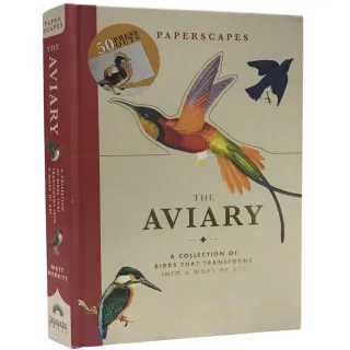 Paperscapes: The Aviary–A Collection of Birds that Transforms into a Work of Art