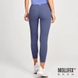 【Mollifix 瑪莉菲絲】3D修身多功能訓練褲、瑜珈服、Legging(鳶尾紫)