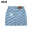 【MLB】牛仔丹寧短裙 CUBE MONOGRAM系列 紐約洋基隊(3FDSM0333-50SBL)