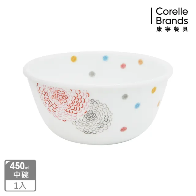 【CorelleBrands 康寧餐具】繽紛美夢450ml中式碗(426)