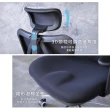 【Akira】透氣附雙枕T型扶手高承重電腦椅(護腰系列/椅子/辦公椅/桌椅/人體工學椅/可調扶手)