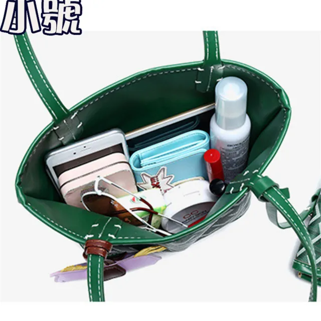【MoonDy】韓國狗牙包 送小包馬掛飾 防髒防水女包 大容量 托特包 單肩包女 側背包 子母包包 購物袋