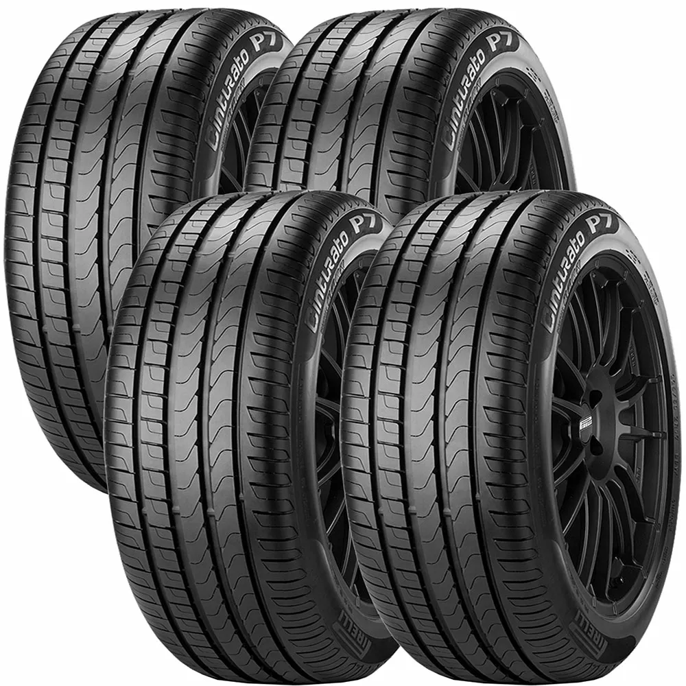 【PIRELLI 倍耐力】Cinturato P7 RF MOE賓士/BMW雙認證失壓續跑胎/輪胎 二入組225/55/17(安托華)