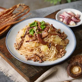 【鮮食家任選】呷七碗傳統炒炊粉(550g/包)