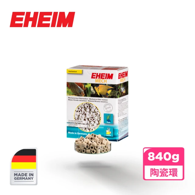 EHEIM 伊罕 MECH 陶瓷過濾環 840g(德國製 前置 圓桶 底濾 上部 過濾 棉 濾材)