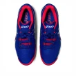 【asics 亞瑟士】GEL-Resolution 9 男 網球鞋 運動 比賽 耐磨 倫敦系列 藍紅(1041A443-400)