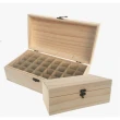 【Purigin 品植】精油木盒｜32格可變24+1、16+2(精緻收納/純天然木紋)