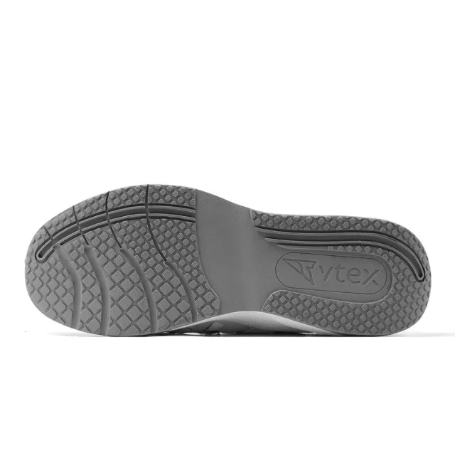 【V-TEX】防水鞋 時尚針織耐水休閒運動鞋 地表最強耐水透濕鞋(Hello II 白淺灰)