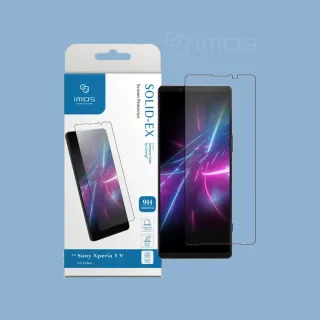 【iMos】SONY Xperia 1 V 2.5D 黑邊玻璃保護貼 美商康寧公司授權(AGbC)