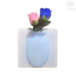 壁貼神奇小花瓶(花盆/花瓶/貼式/收納/膠片/魔術/矽膠/花器)