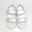 【小童心鞋坊】女童涼鞋 兒童涼鞋 19-21號 厚底休閒 玩水運動(粉色 紫色)