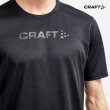 【CRAFT】男 CORE ESSENCE SS MESH TEE M BLACK 運動上衣(1908786-999000)