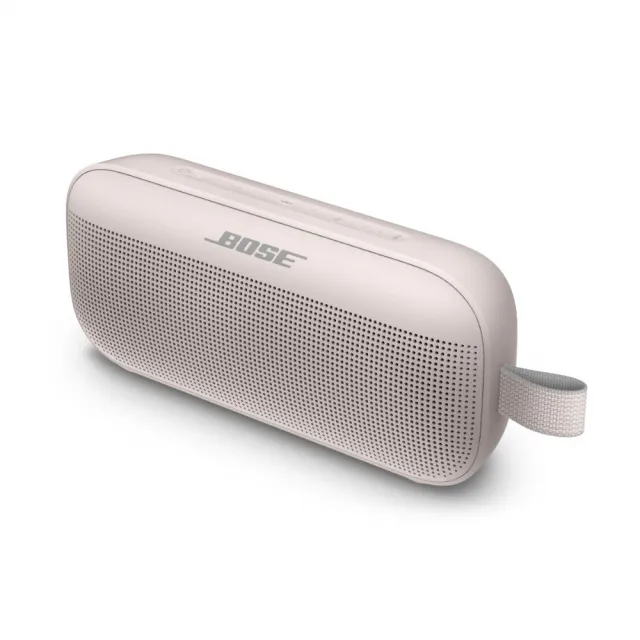 BOSE】Soundlink Flex IP67 防水防塵織帶掛環輕巧可攜式藍牙揚聲器霧白