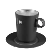 【Stanley】晨光時刻 雙層不鏽鋼拿鐵咖啡杯盤組 午夜黑 10-10840-016(10-10840-016)