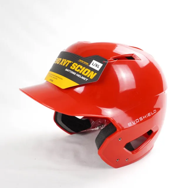 【LOUISVILLE】EVO XVT Scion 打擊頭盔 硬式棒球 安全 防護 舒適 包覆 亮面 紅(WTV7010SC)