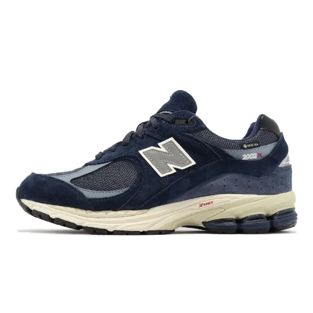 NEW BALANCE】休閒鞋2002RX 男鞋女鞋GTX 防水海軍藍麂皮反光緩震復古NB