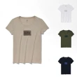 【Lee 官方旗艦】女裝  短袖T恤 / 胸前線條 小LOGO印花 共4色 標準版型(LB302063)
