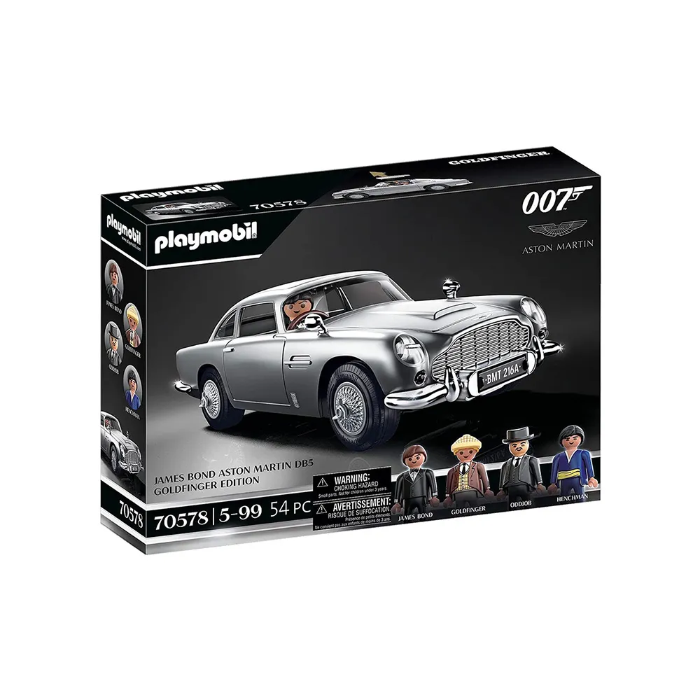 playmobil 摩比積木】007詹姆士龐德Aston Martin車(摩比人