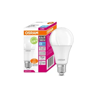 【Osram 歐司朗】8.5W LED燈泡 10入組(節能標章)